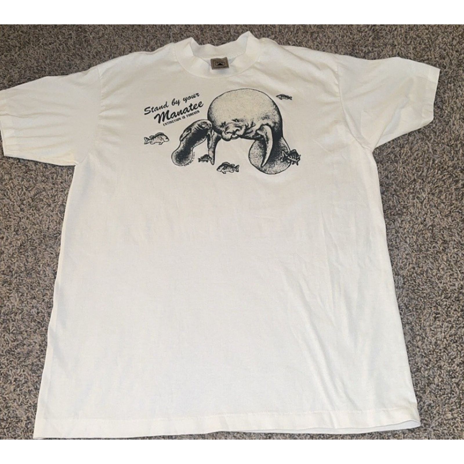 Delta Vintage 1985 harborside graphics nature mammal Whale... Size US XL / EU 56 / 4 - 1 Thumbnail