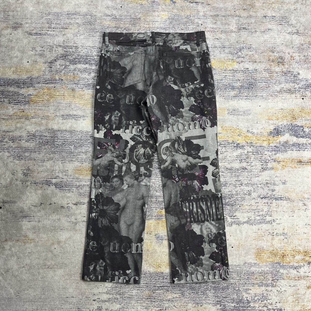 Yoshiyuki Konishi Archive 90s Ficce uomo nude print denim pants Size US 32 / EU 48 - 2 Thumbnail