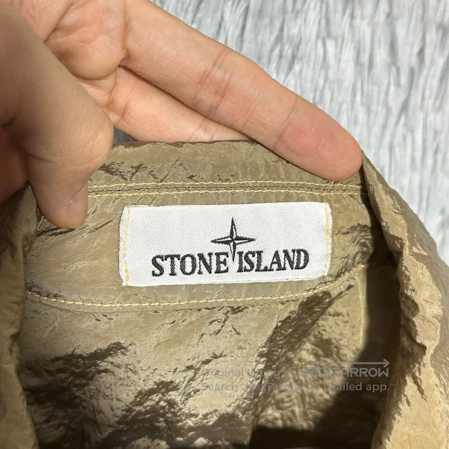Stone Island stone island metallic nylon jacket gold color. Size US M / EU 48-50 / 2 - 4 Thumbnail