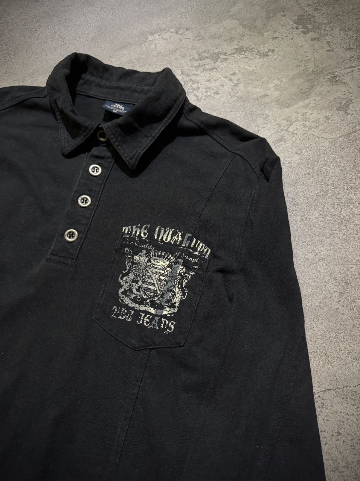 Hysteric Glamour Y2k Tbj Jeans ifsixwasnine poem polo shirt Size US M / EU 48-50 / 2 - 4 Thumbnail