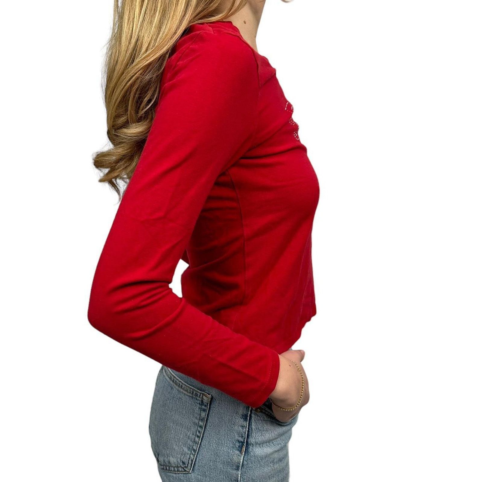 Polo Ralph Lauren Vintage womens polo rhinestone long sleeve Size M / US 6-8 / IT 42-44 - 7 Thumbnail
