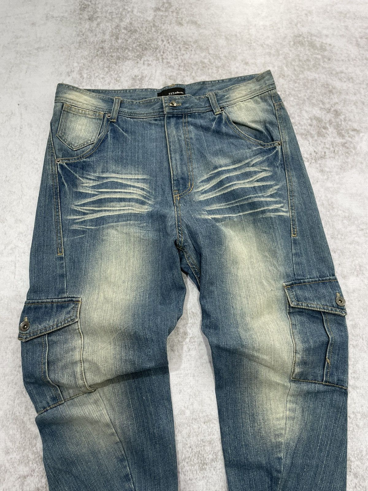 Hysteric Glamour × If Six Was Nine × Le Grande Bleu (L.G.B.) 2000 s japan cargo denim pants y2k style Size US 32 / EU 48 - 2 Thumbnail
