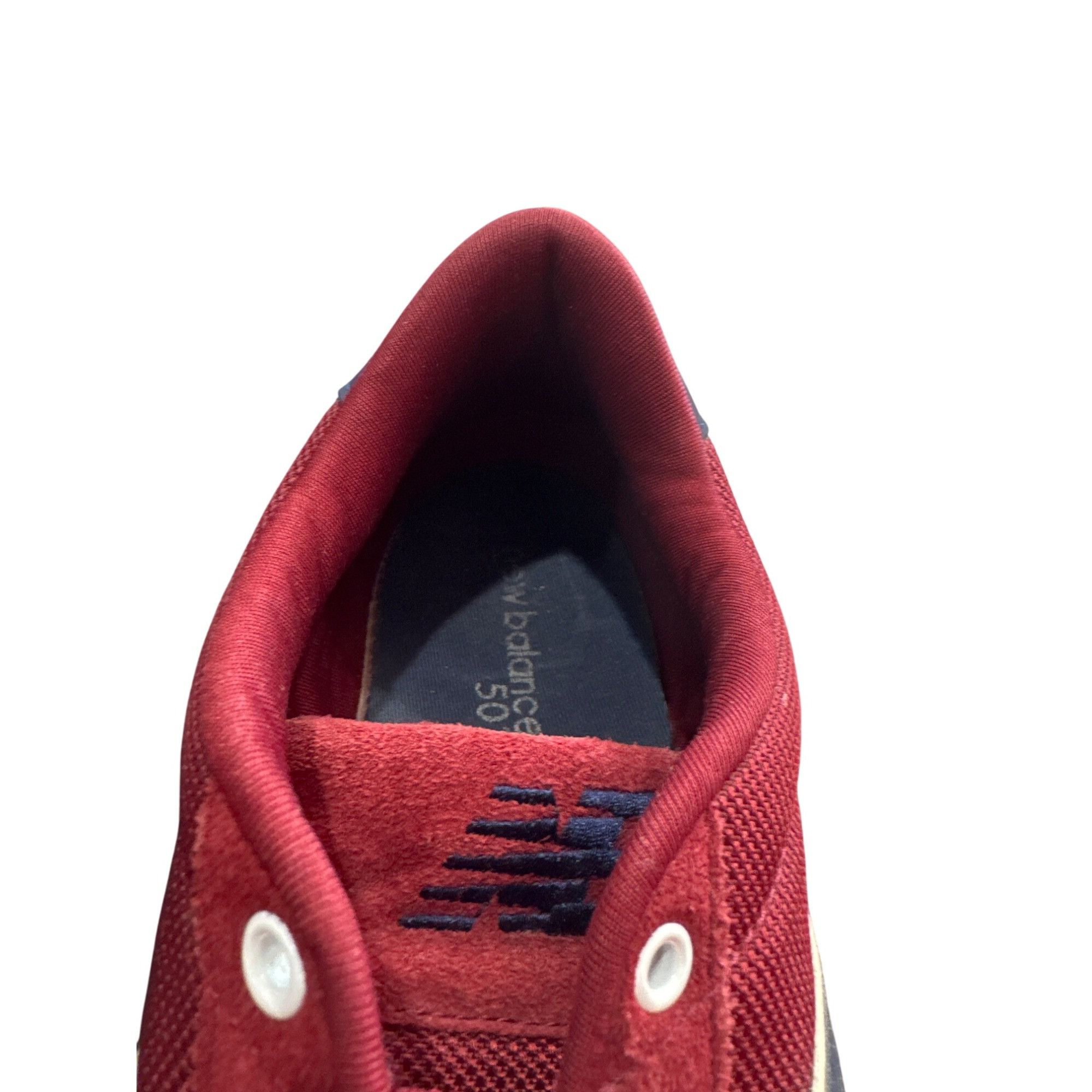 New Balance New Balance 501 mens red leather canvas sneakers Size 11D SK Size US 11 / EU 44 - 12 Thumbnail