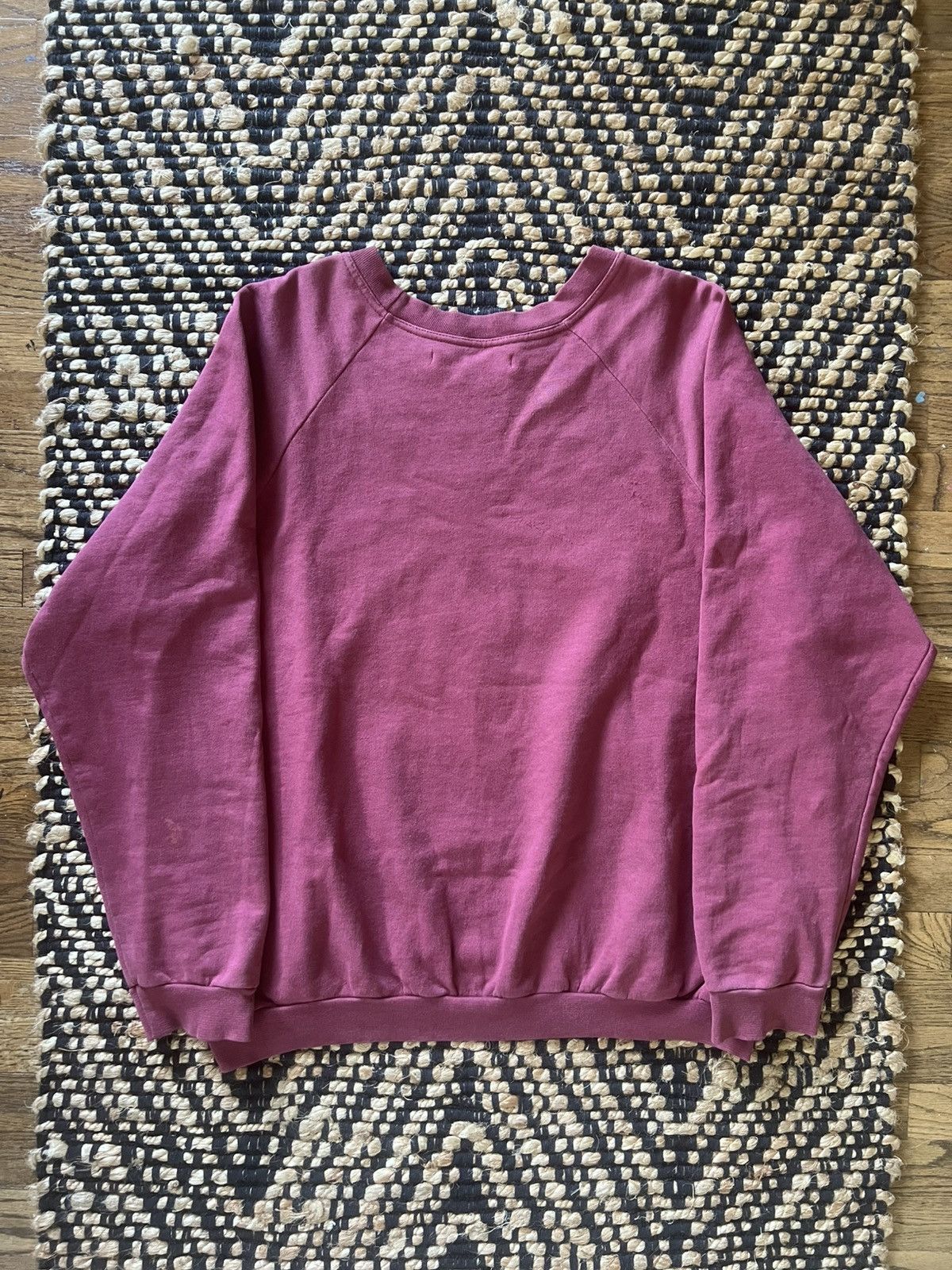 Raf Simons Raf Simons AW02 Maroon Virginia Creeper Graphic Crewneck Size US L / EU 52-54 / 3 - 3 Thumbnail