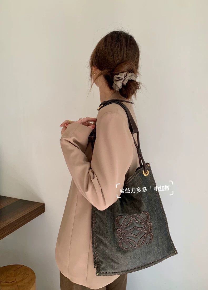 Loewe loewe Tannin denim shoulder bag 2503-Nextarrow Size ONE SIZE - 9 Thumbnail