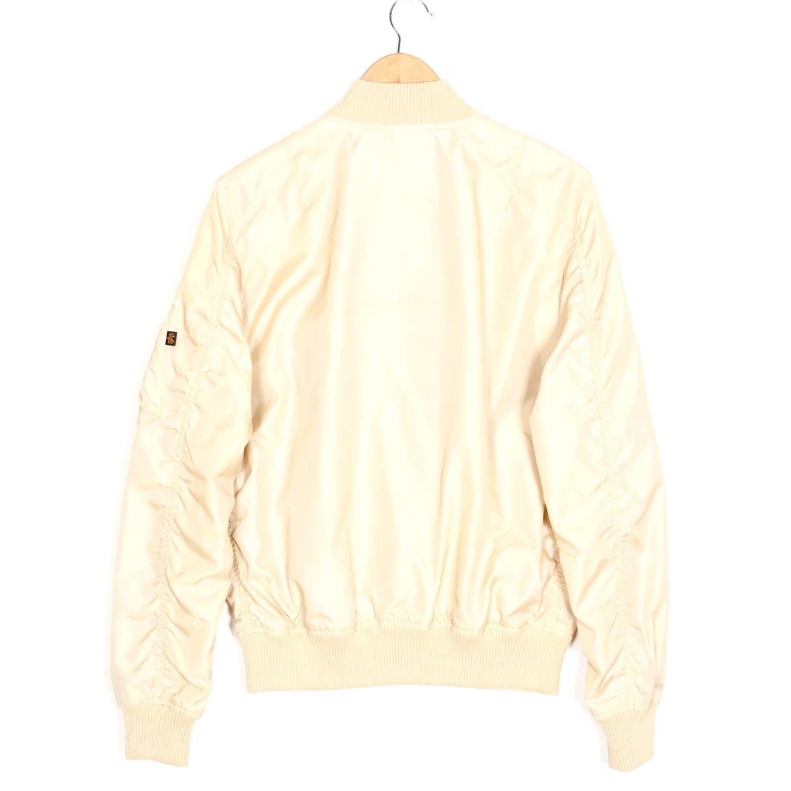 Alpha Industries ALPHA INDUSTRIES MA-1 Flight Bomber Jacket Men M Beige Regular Size M Jacket Mens Size US M / EU 48-50 / 2 - 3 Thumbnail