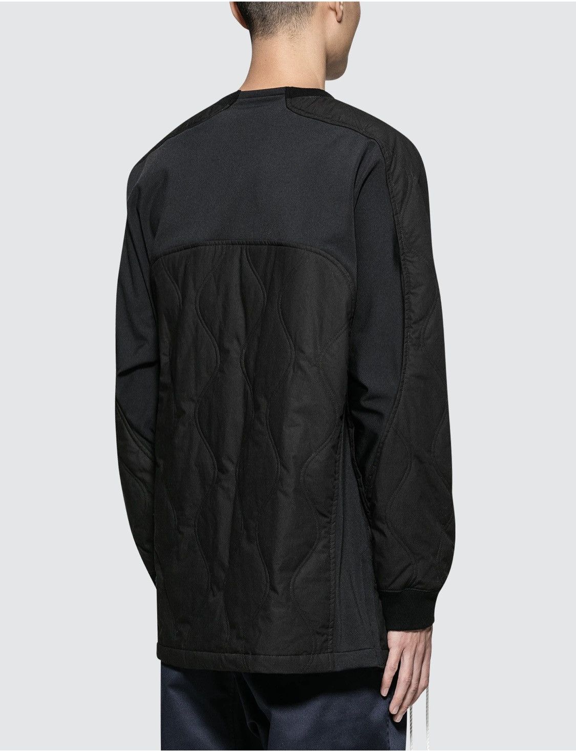 White Mountaineering Black lace- up sweater Size US L / EU 52-54 / 3 - 3 Thumbnail
