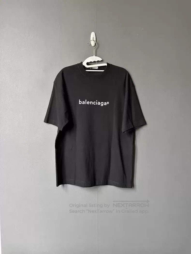 Balenciaga Balenciaga Black letter short-sleeve Size US XXS / EU 40 - 1 Thumbnail