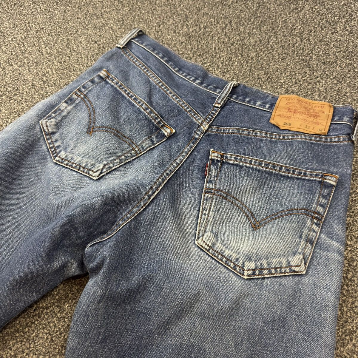 Levi's Vintage Clothing Vintage Levis 508 Baggy Jeans Size US 33 - 7 Thumbnail