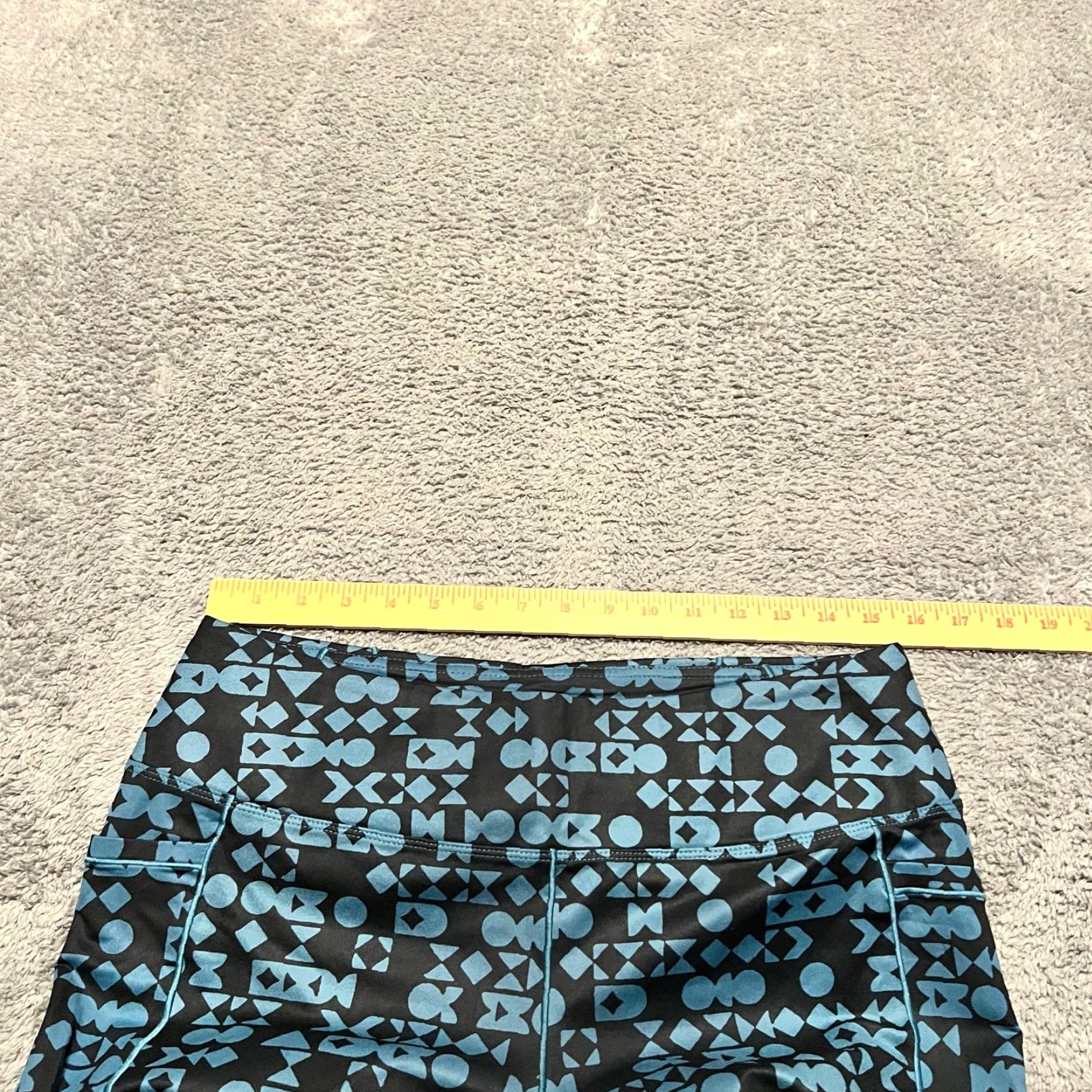 Mountain Hardwear Mountain Hardwear Leggings Womens Large Blue / Black Pickets Tight Ankle L Regular Womens Size 36" / US 14 / IT 50 - 7 Thumbnail