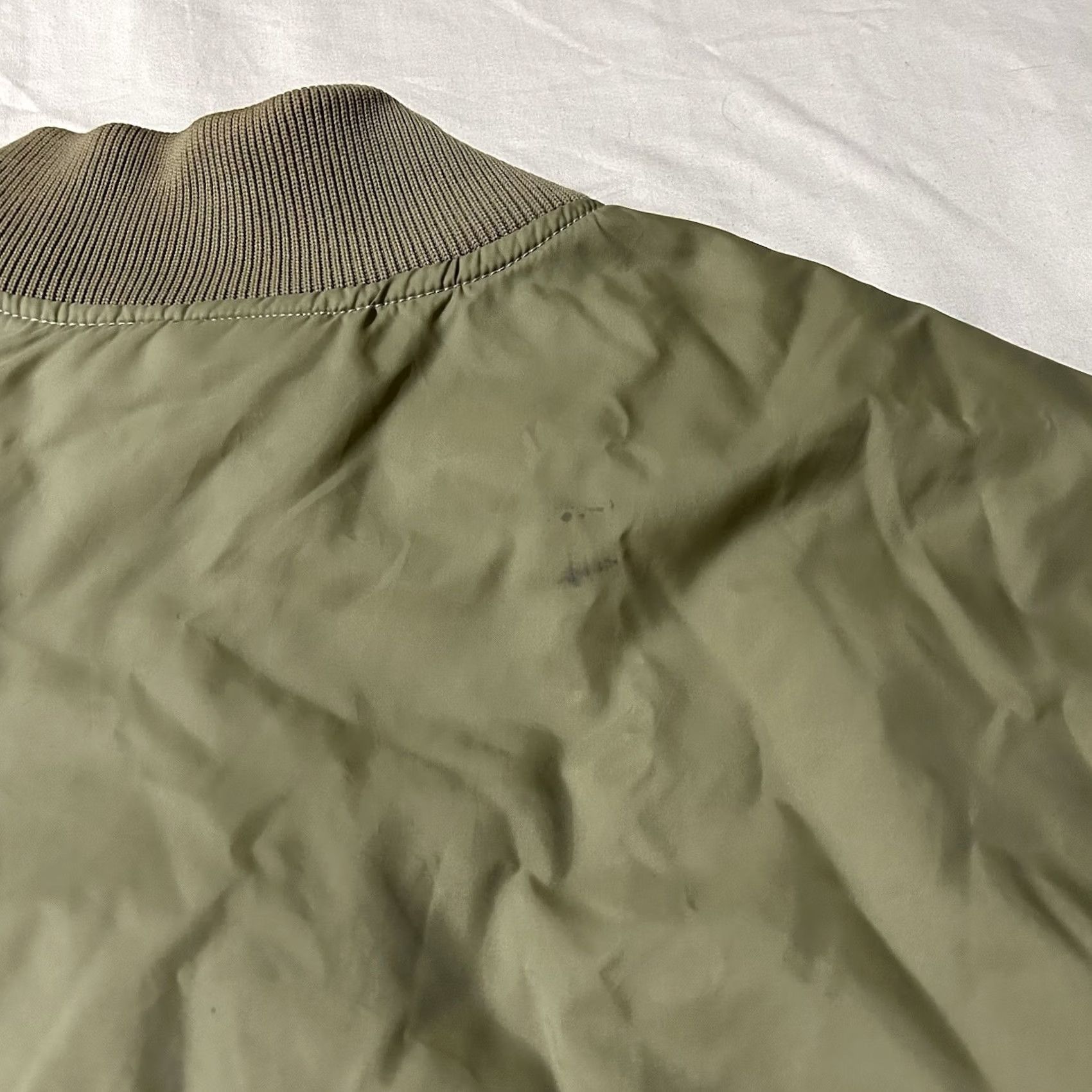 Orvis VINTAGE Orvis Nylon Thinsulate Bomber Jacket L Men Tan 80s Size US L / EU 52-54 / 3 - 3 Thumbnail