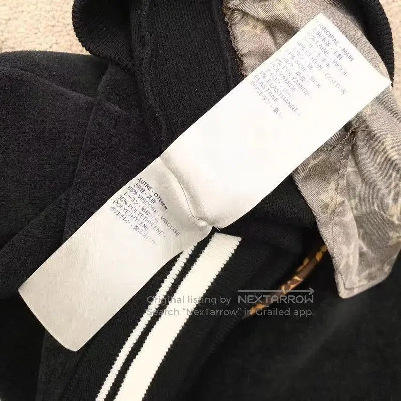 Louis Vuitton Louis Vuitton Black Wool Casual Pants . Size 23" - 6 Thumbnail