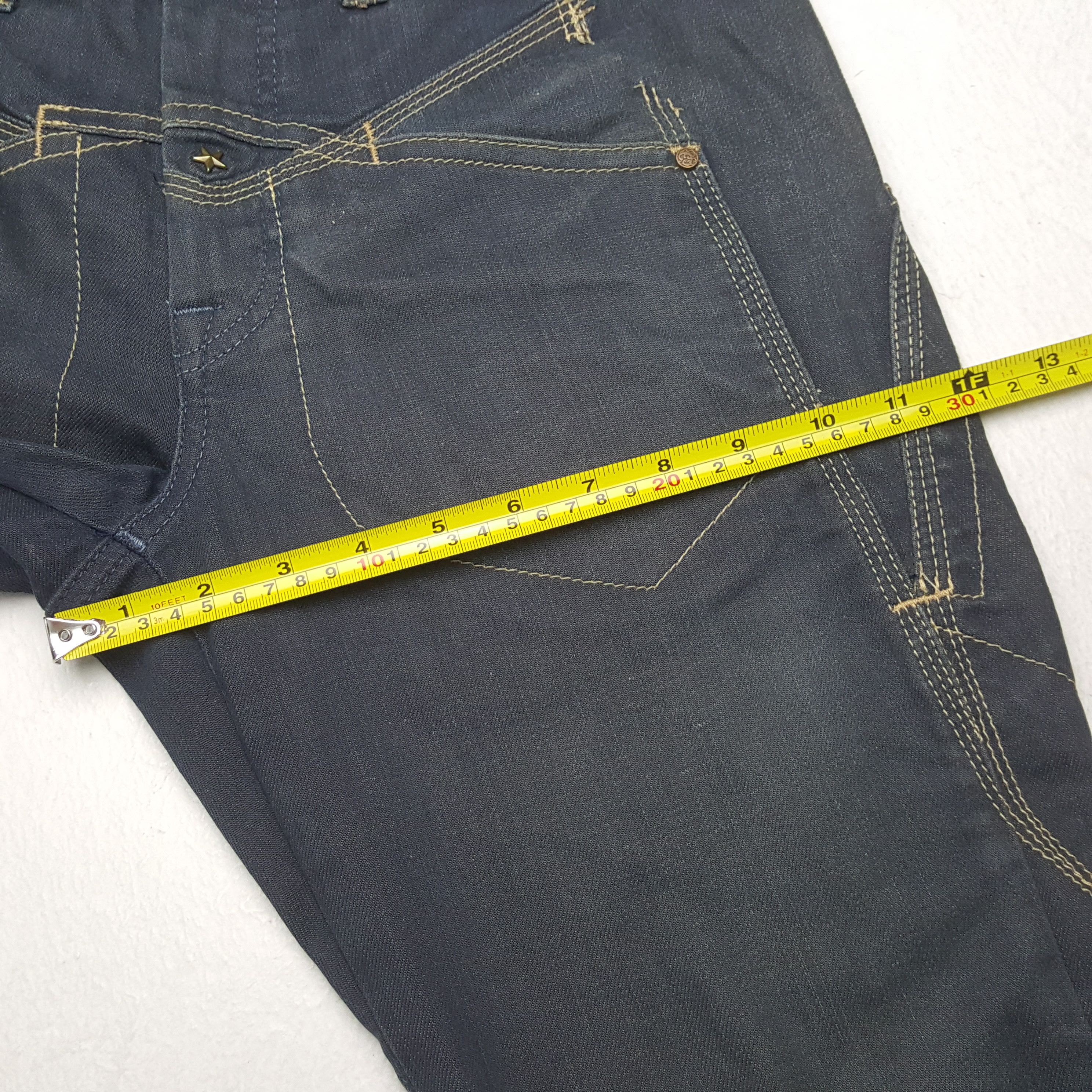 Marithe + Francois Girbaud Marithe Francois Girbaud Fashion Design Style Jeans RR9 Size US 29 - 9 Thumbnail
