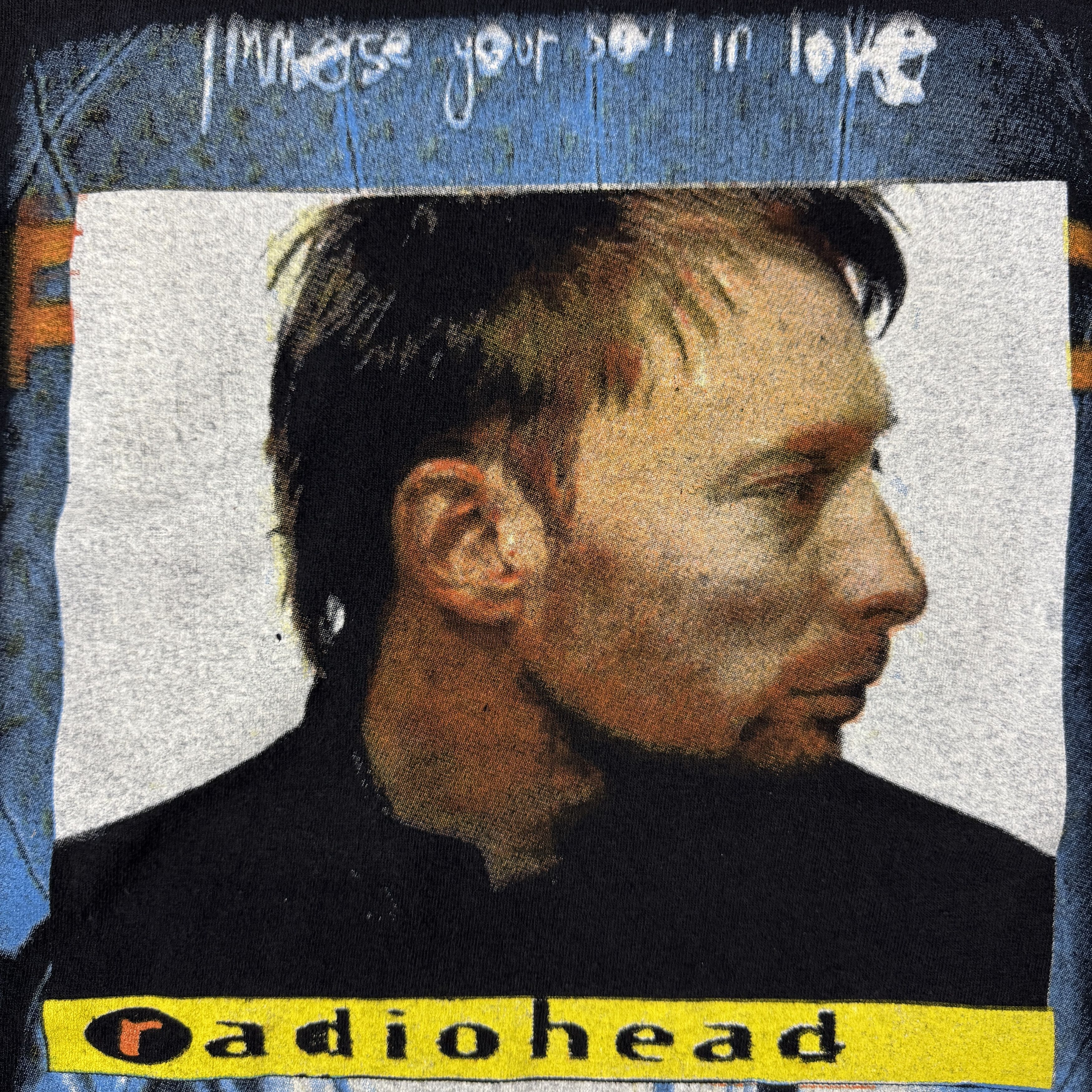 Band Tees Vintage 2003 Radiohead Tour Shirt Size US XL / EU 56 / 4 - 6 Thumbnail