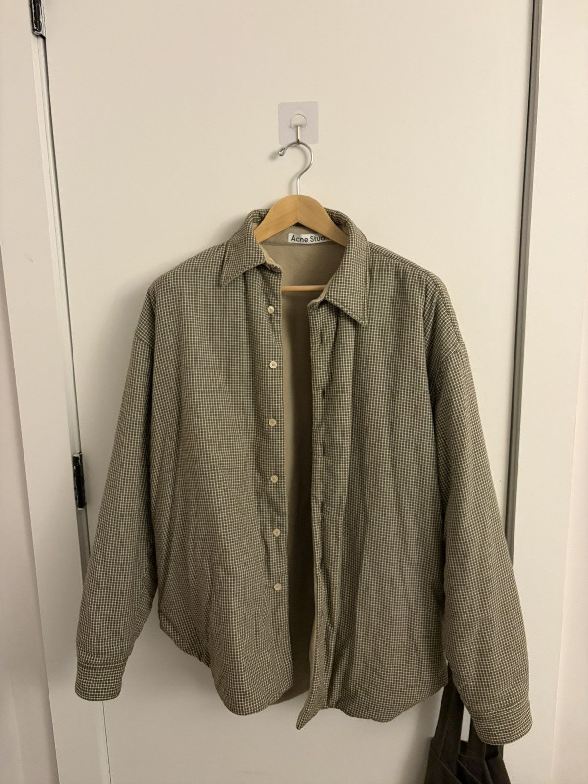 Acne Studios Acne Studios Oddy Padded Reversible Shirt Size US S / EU 44-46 / 1 - 1 Thumbnail