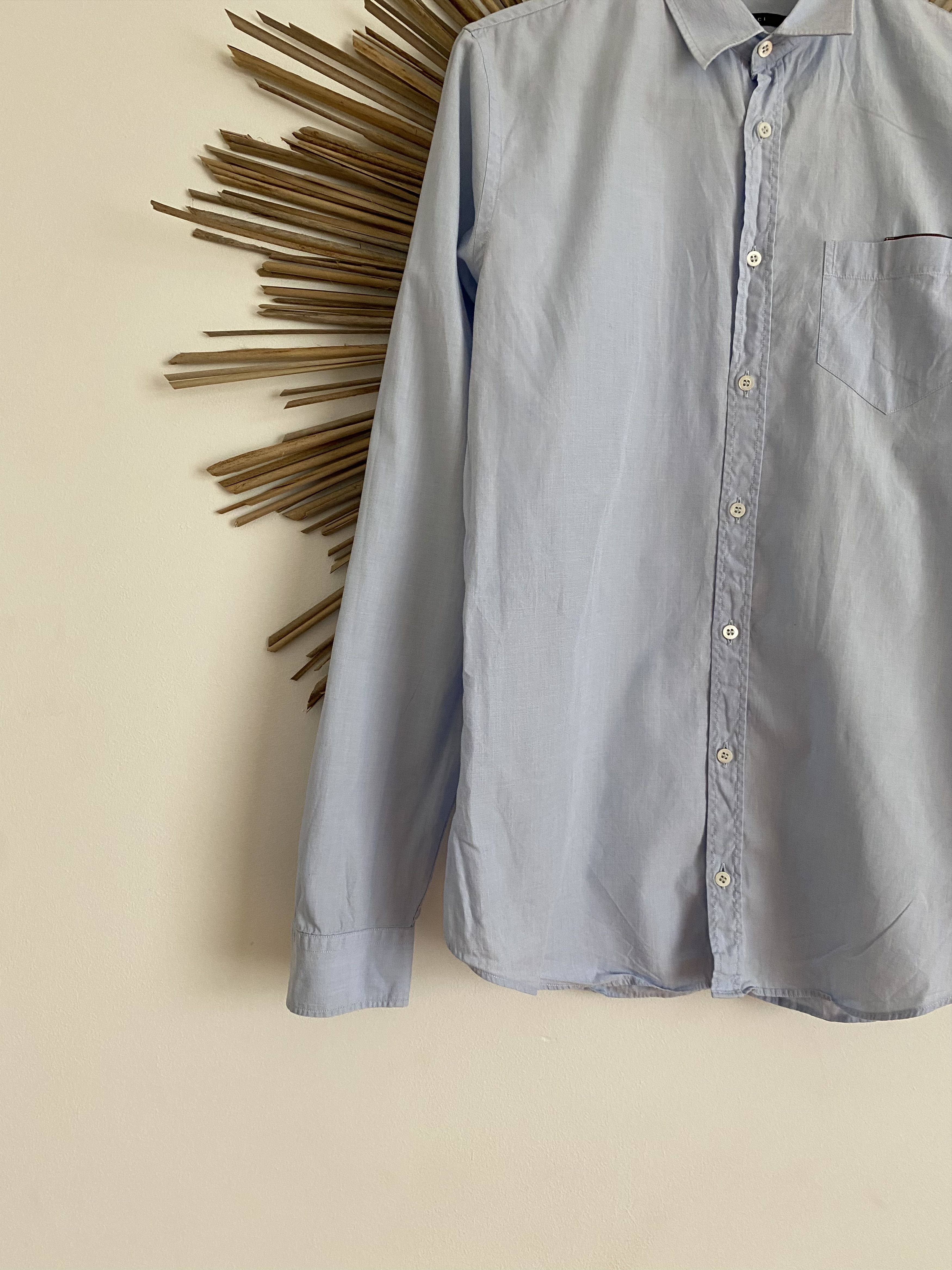 Gucci Gucci Vintage Shirt Button Up Size US S / EU 44-46 / 1 - 3 Thumbnail