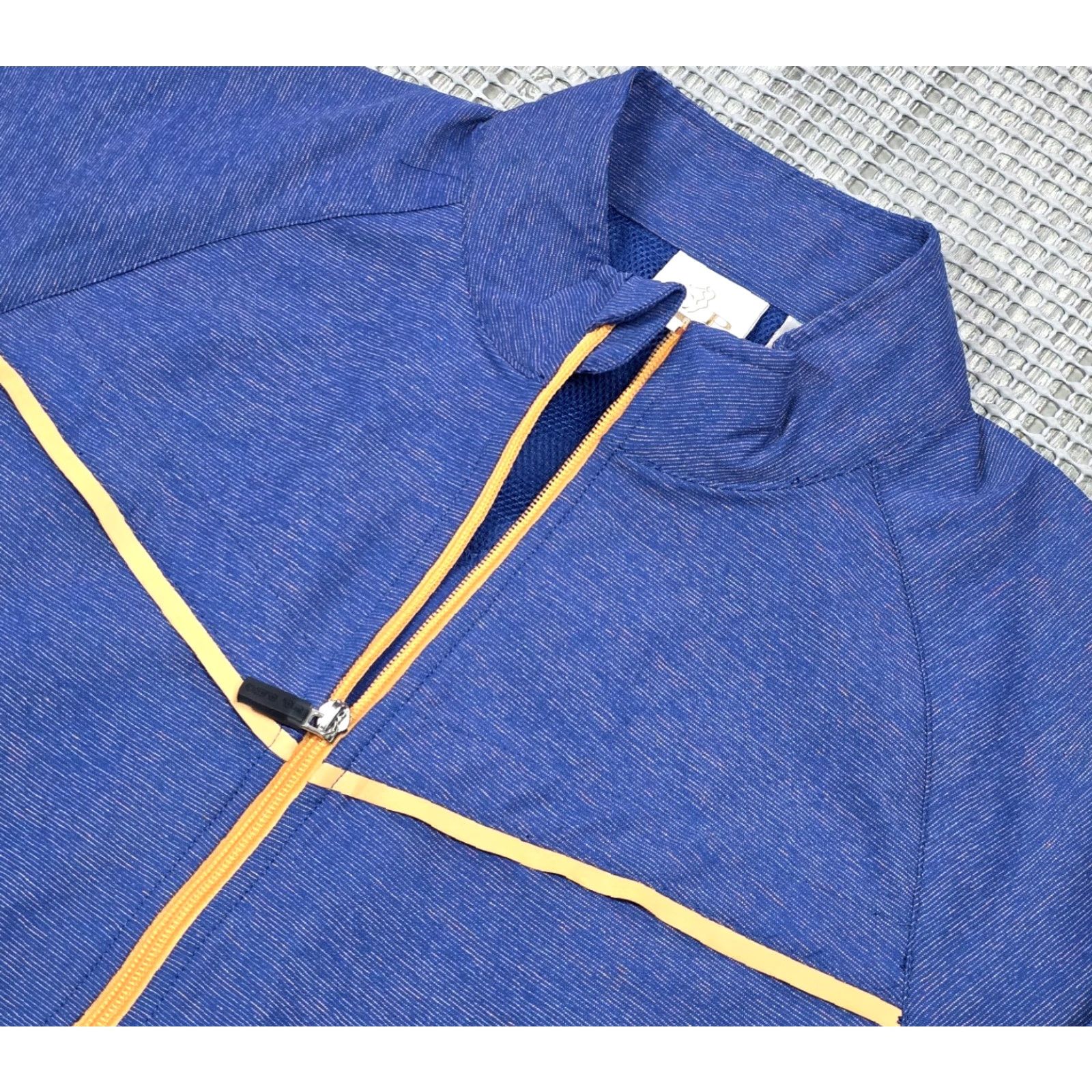 Vintage EP Pro Tour Tech Women's Size L Full-Zip Golf Jacket Blue Orange Trim Size M / US 6-8 / IT 42-44 - 7 Thumbnail