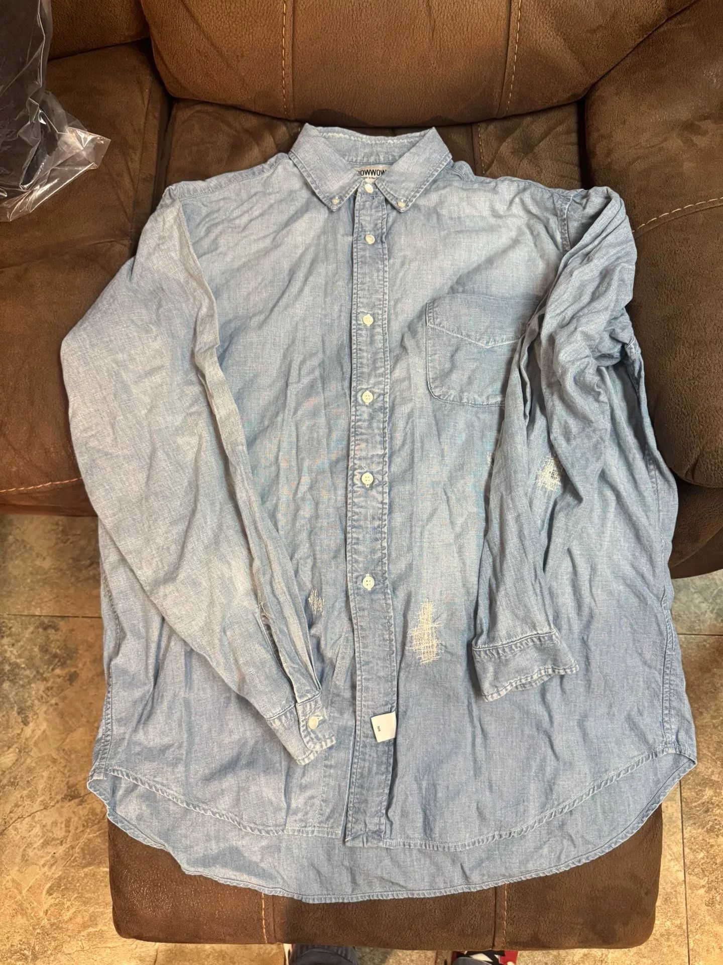 Bow Wow 24AW Tokyo Limited Distressed Shirt