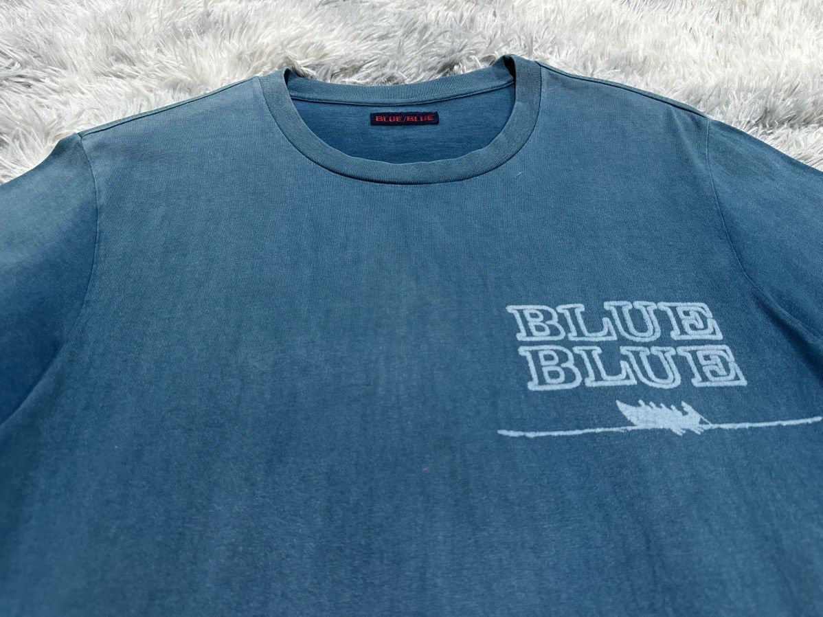 Blue Blue Japan 🔥Japanese Vintage Blue Blue Japan Shirt Whale & Sun Size US M / EU 48-50 / 2 - 5 Thumbnail