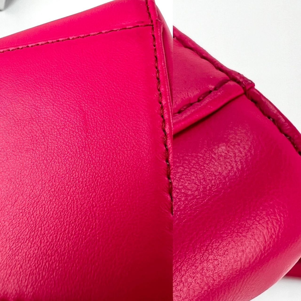 Fendi Fendi Mini Peekaboo Pink Leather Hand Shoulder Bag Size ONE SIZE - 3 Thumbnail