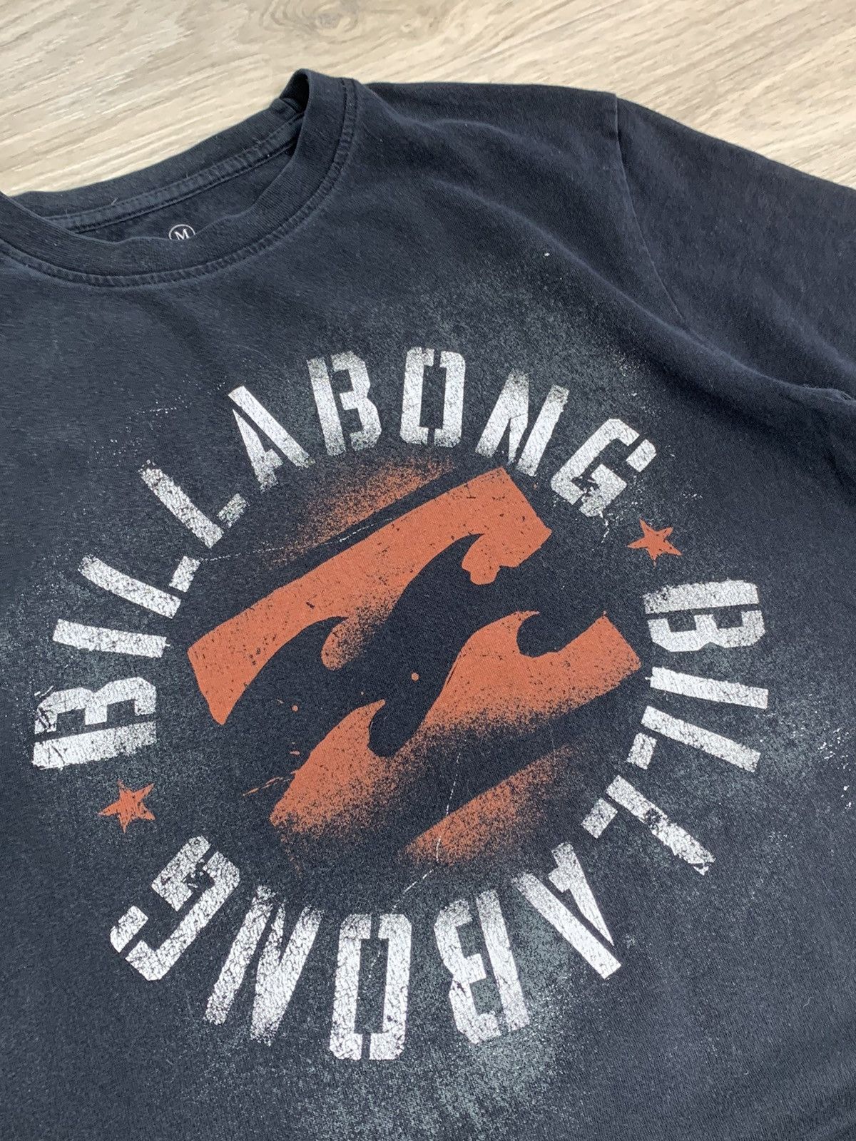 Billabong Billabong Black Tee Surfing Skateboarding T-Shirt Size:M Size US M / EU 48-50 / 2 - 5 Thumbnail