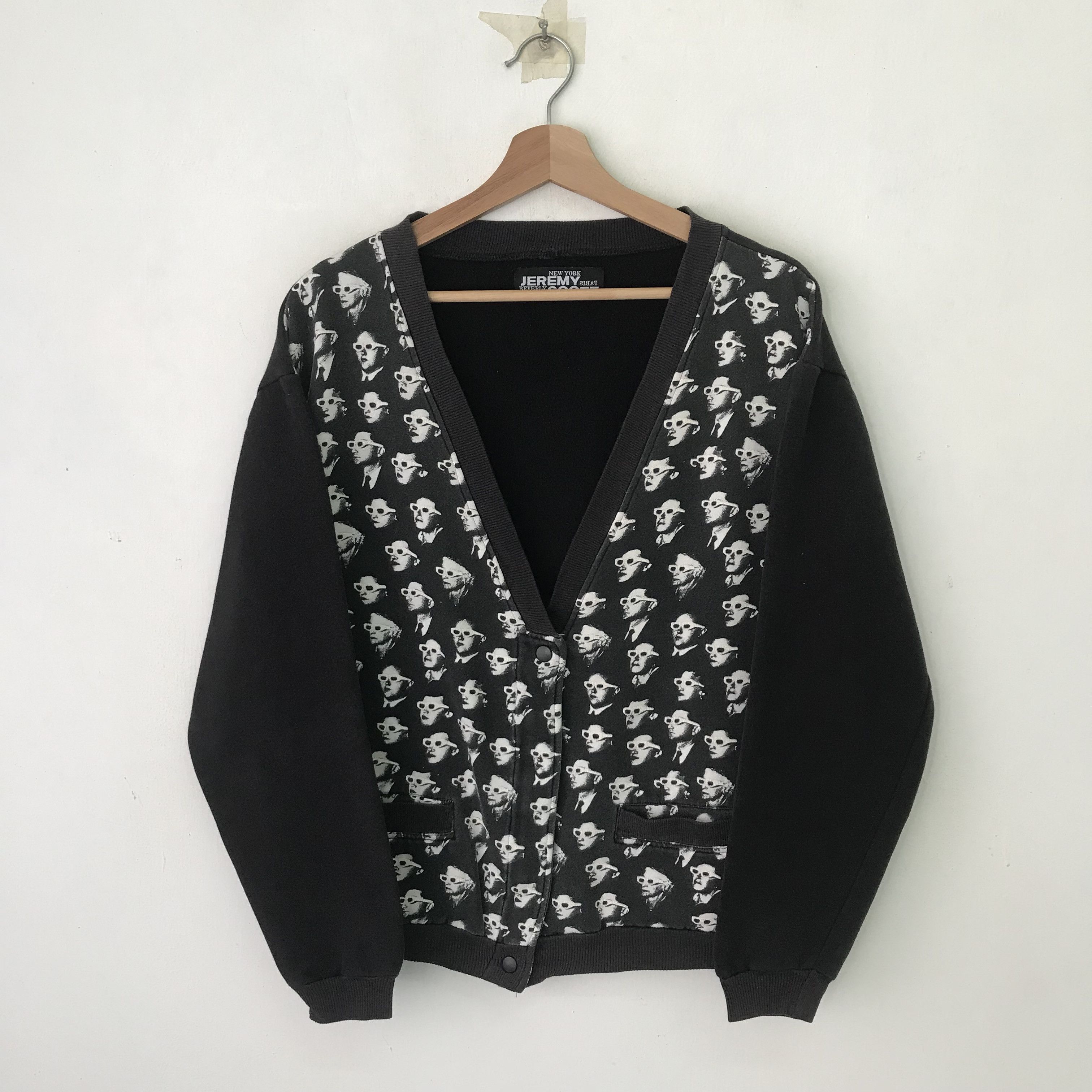 Jeremy Scott JEREMY SCOTT NEW YORK USA SWEATER CARDIGAN - M 1379 Size US M / EU 48-50 / 2 - 1 Thumbnail