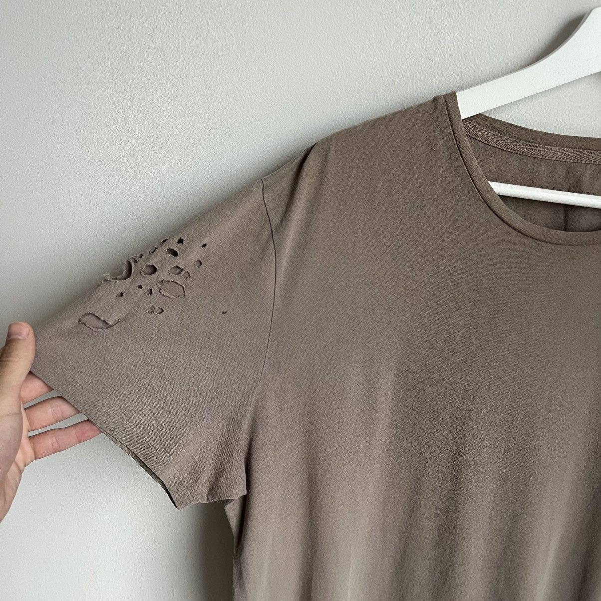 Allsaints All Saints Trashed T-Shirt Size US L / EU 52-54 / 3 - 3 Thumbnail