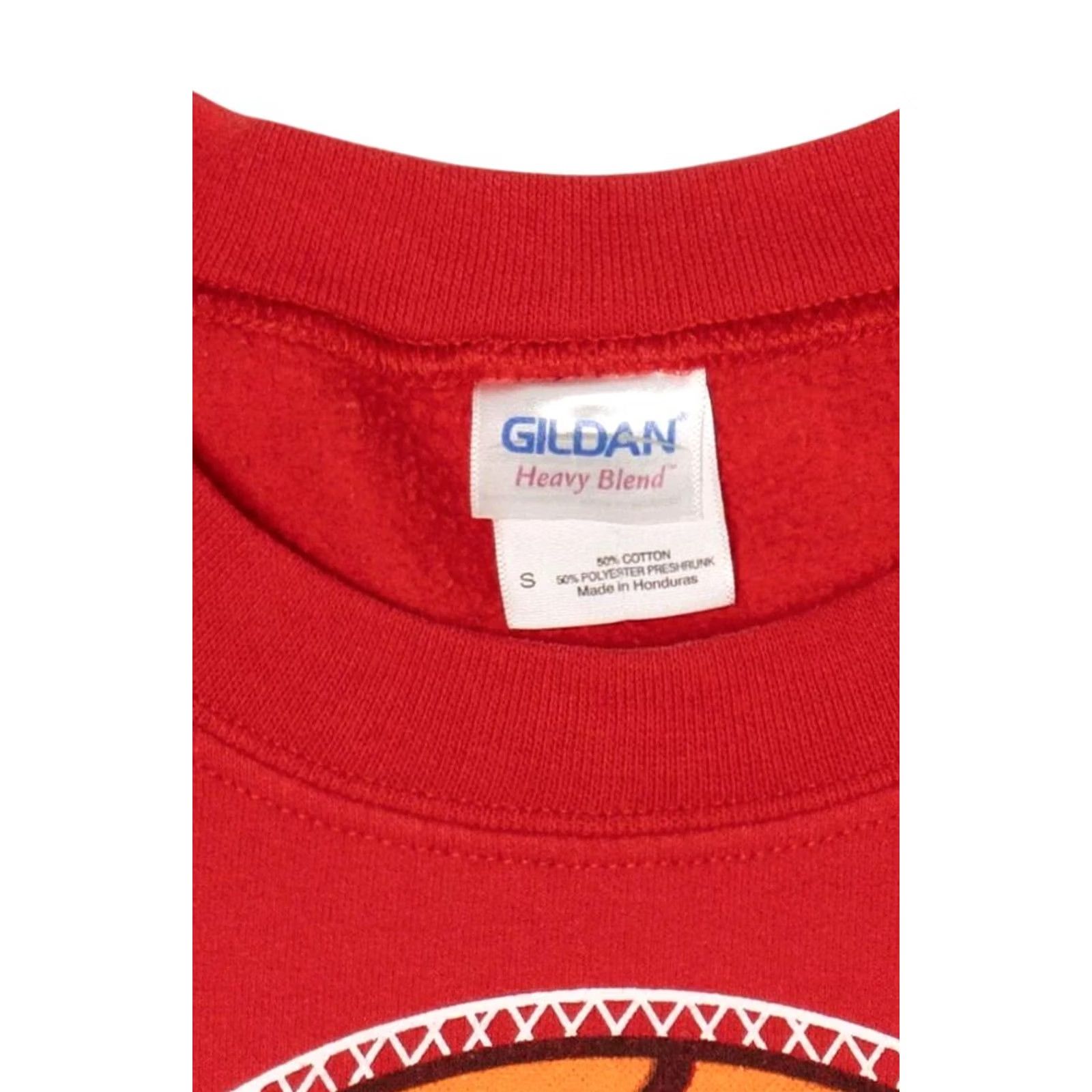 Gildan VINTAGE Red Lobos University Of New Mexico Basketball Sweatshirt Small Red Cotton / Polyester Long Sleeve Mens or Womens (depending) Size US S / EU 44-46 / 1 - 3 Thumbnail