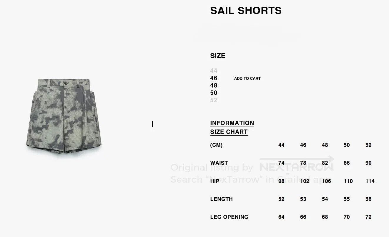 Other PTK Pet Tree Kor Sail Shorts. Size US 32 / EU 48 - 3 Thumbnail