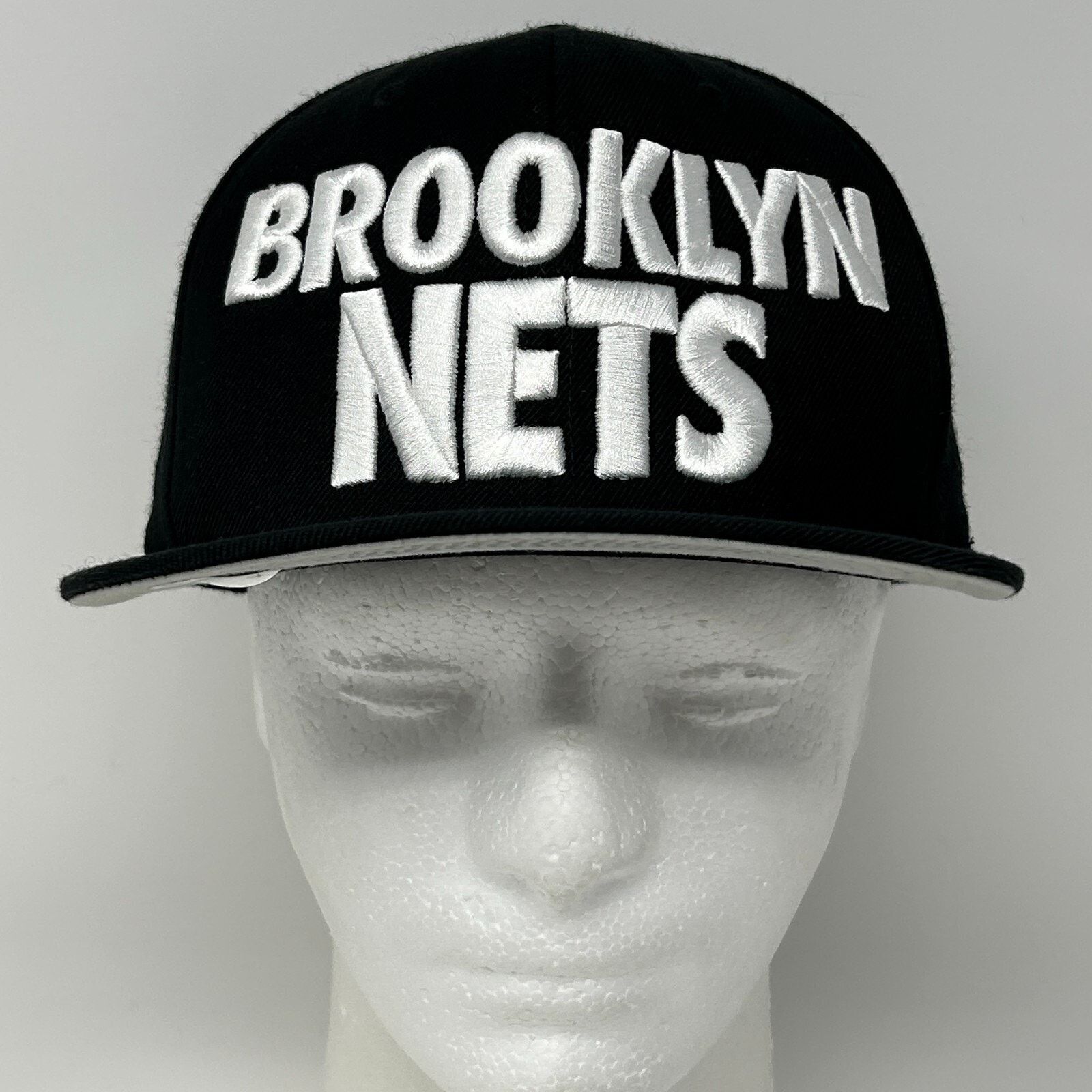 Mitchell & Ness Brooklyn Nets Hat Baseball Cap NBA Mitchell & Ness Black Size ONE SIZE - 2 Thumbnail