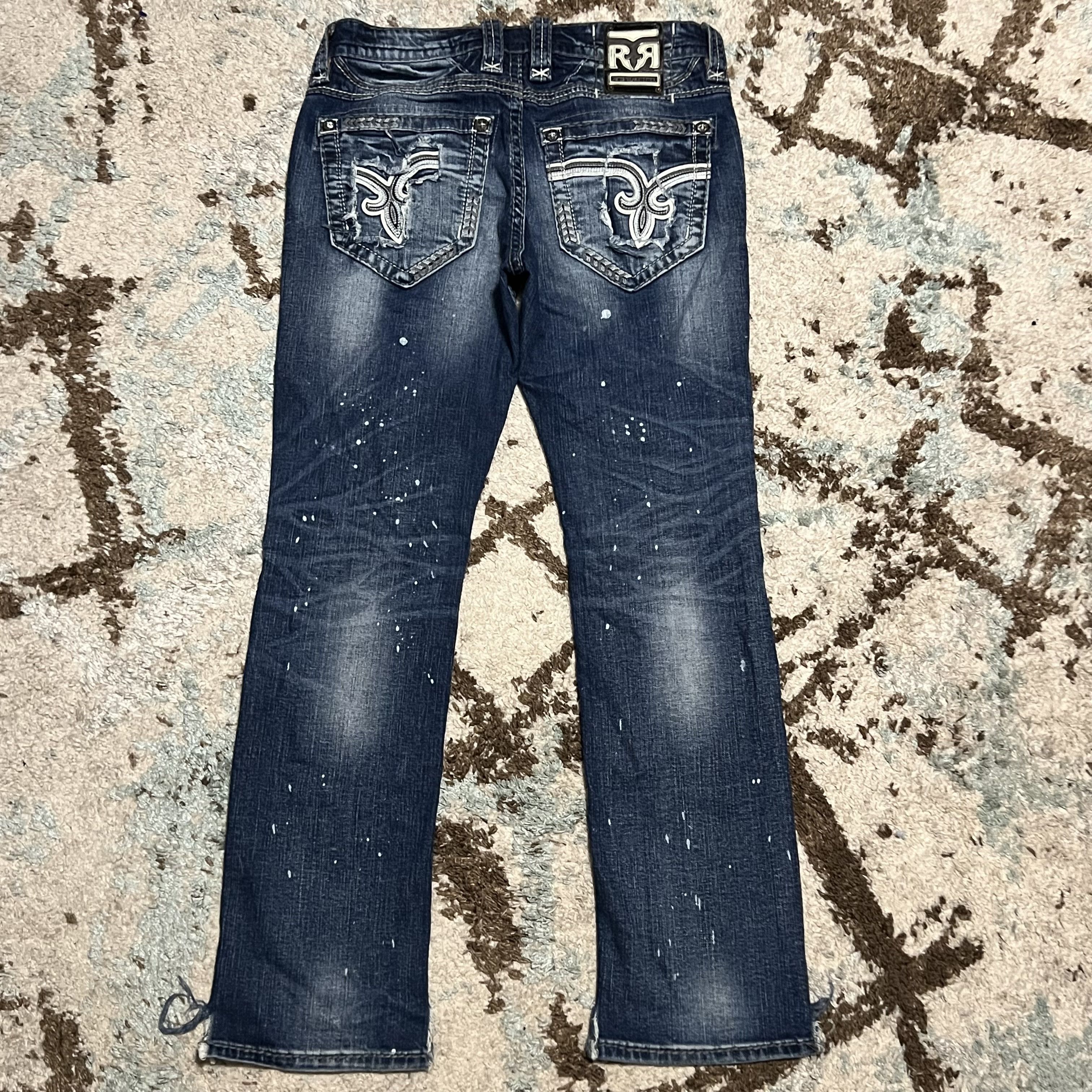 2 selling Pair 32x30 Rock Revival Jeans