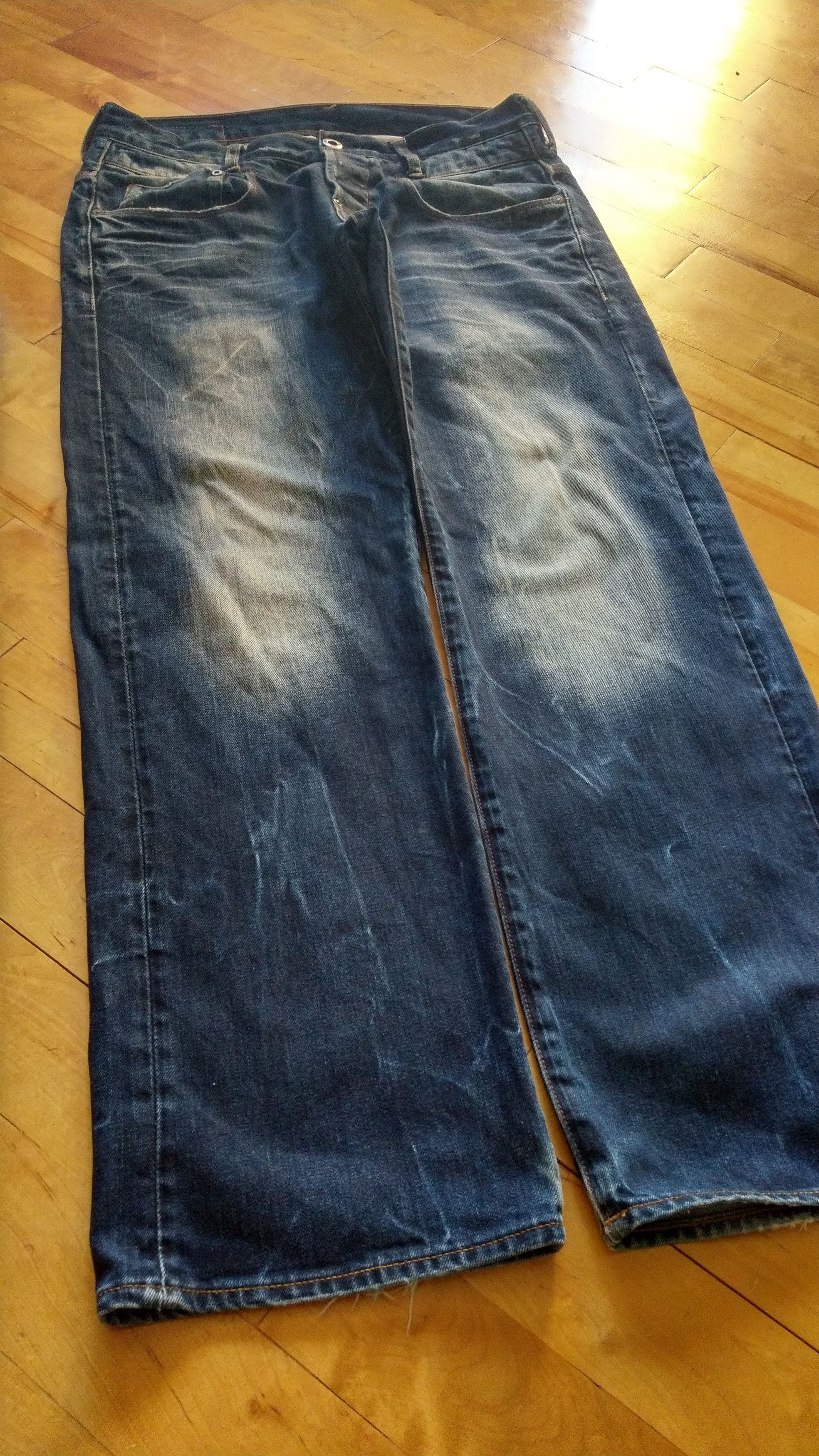 G-Star G-STAR Flared Pants Raw Baggy Denim Goth GS RAW Size US 32 / EU 48 - 4 Thumbnail