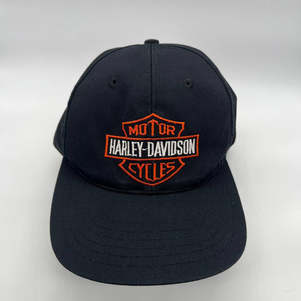 Harley Davidson Vintage Harley Davidson Embroidered Hat Cap Inter Cap USA Size ONE SIZE - 1 Thumbnail