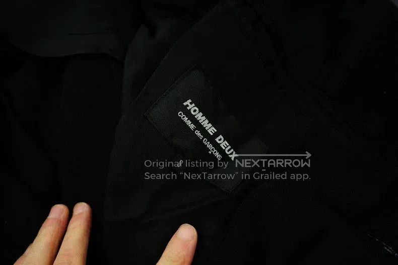 Comme des Garcons Comme des Garcons Wool Round Neck Jacket. Size US S / EU 44-46 / 1 - 7 Thumbnail