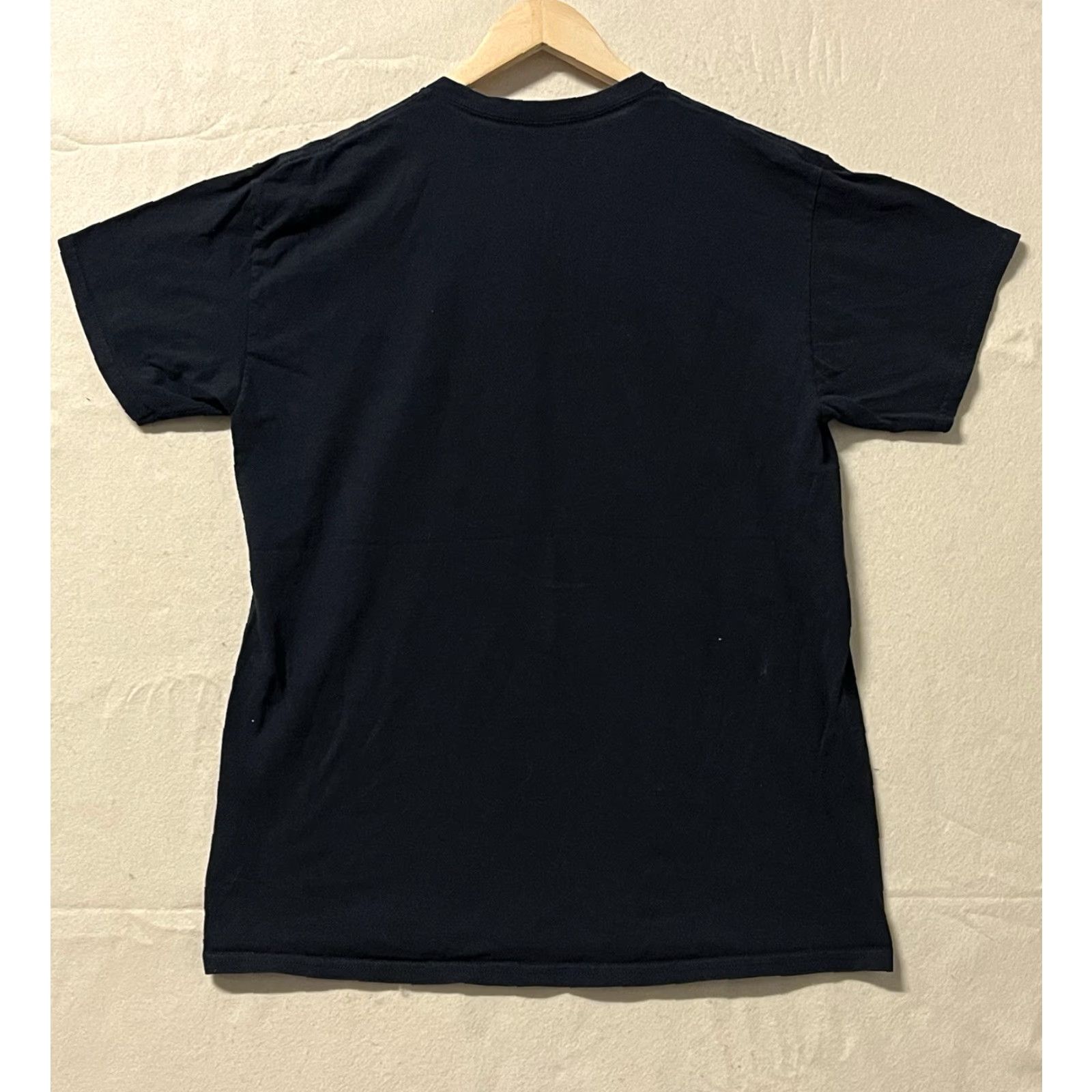 Vintage Ghost Face T-Shirt Ghost Movies Theme Short Sleeve L Black Mens Large Size US L / EU 52-54 / 3 - 2 Thumbnail