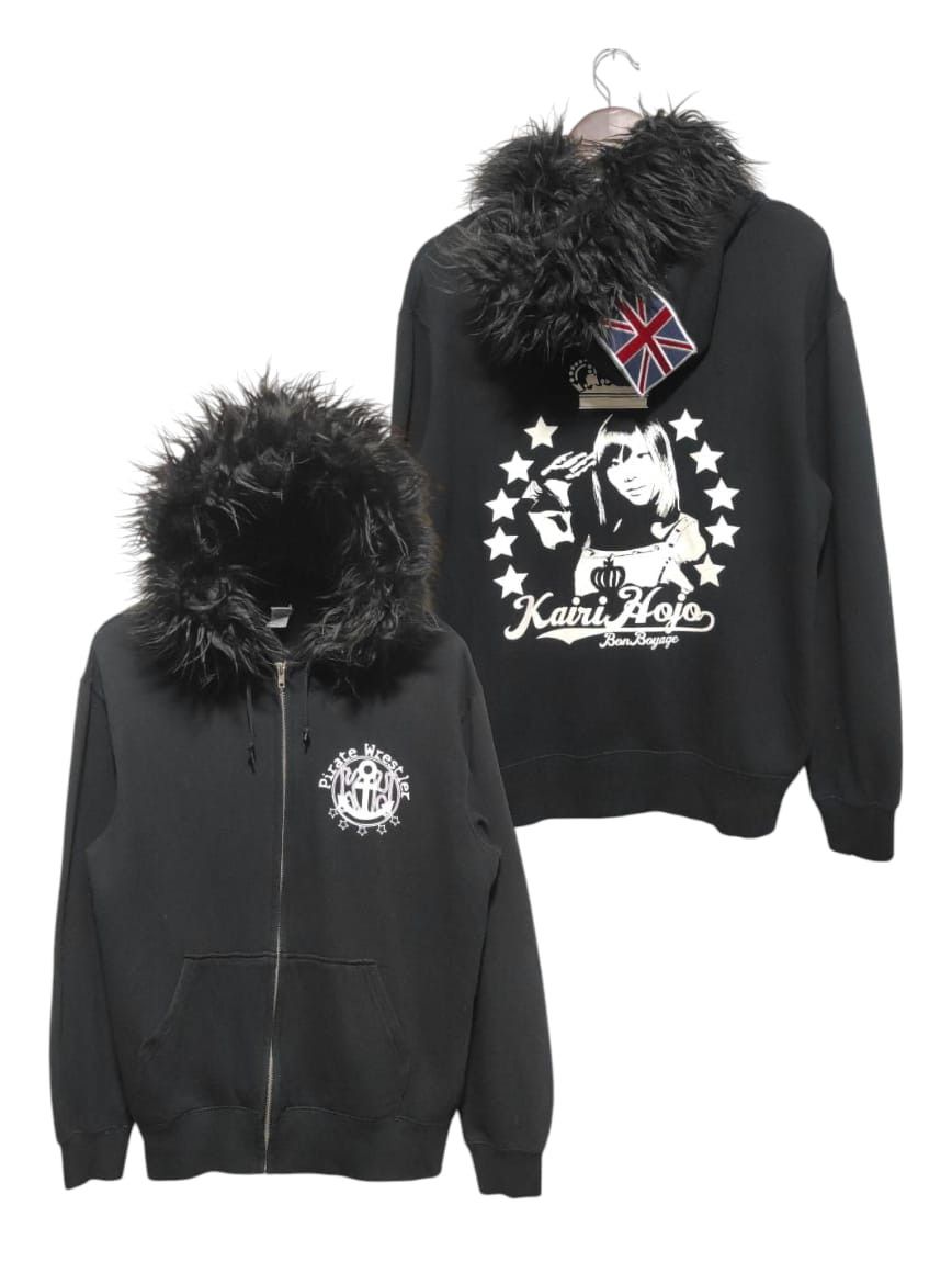 Japanese Brand Kairi Hojo Bon Boyage zip fur hoodie LGB style Size US M / EU 48-50 / 2 - 2 Thumbnail