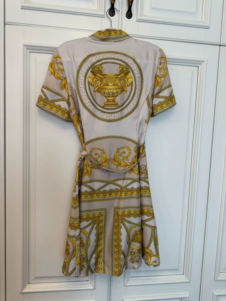 Versace Versace Silk dress Size S / US 4 / IT 40 - 2 Thumbnail