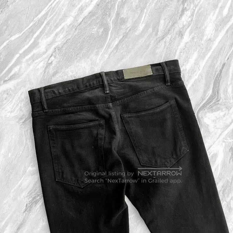Fear of God Fear of God 5th Season Zip Hem Black Jeans. Size US 31 - 7 Thumbnail