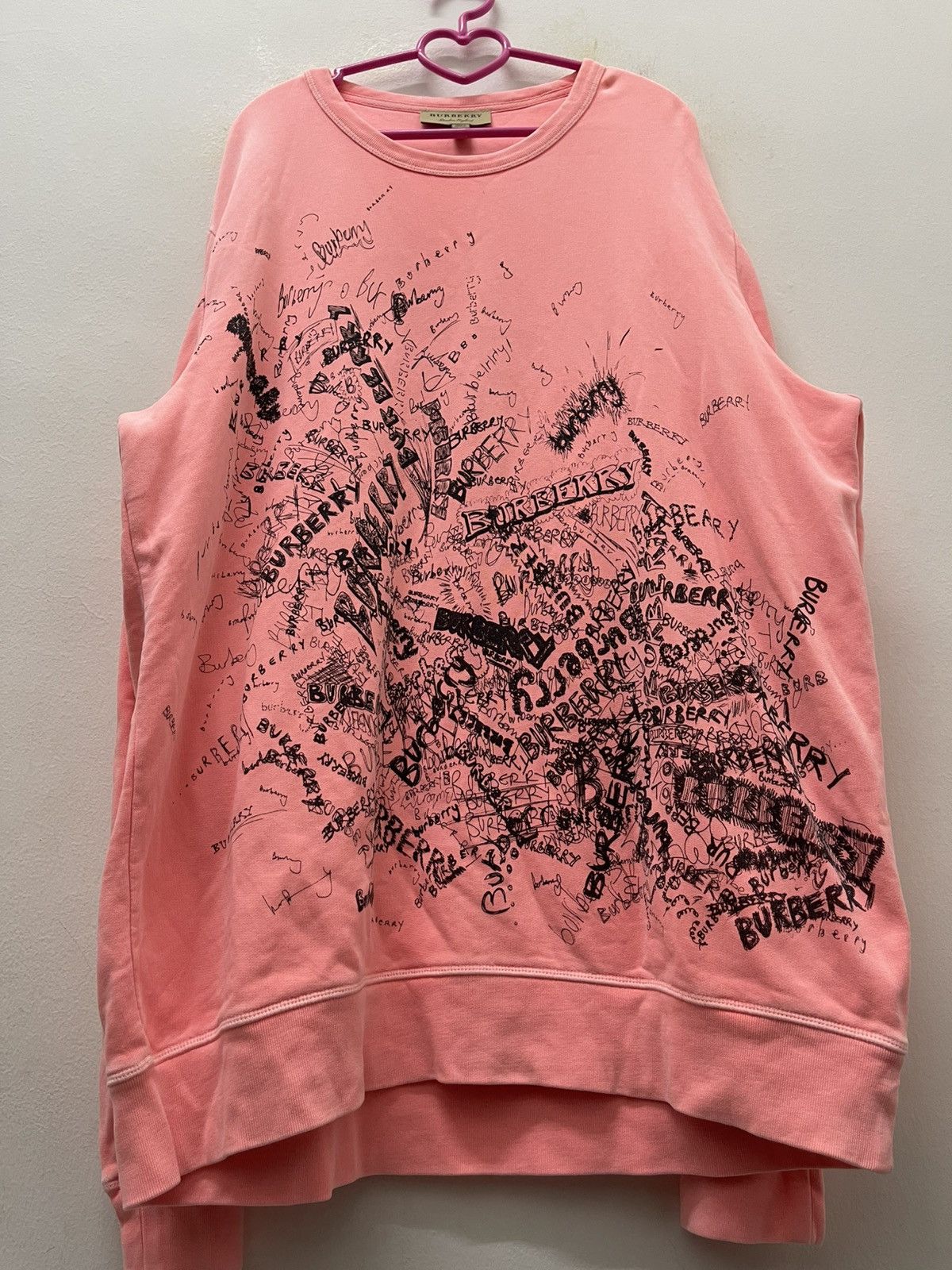 Burberry Rare BURBERRY Sweatshirt Size US XL / EU 56 / 4 - 2 Thumbnail