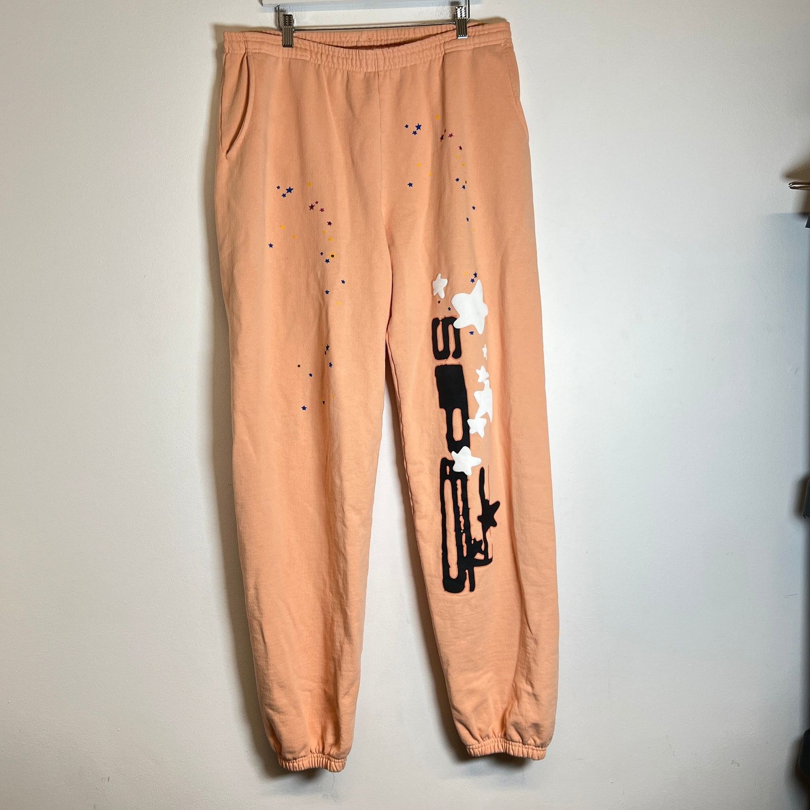 Spyder Peach Belini SP5 Logo Sweatpants Size XL
