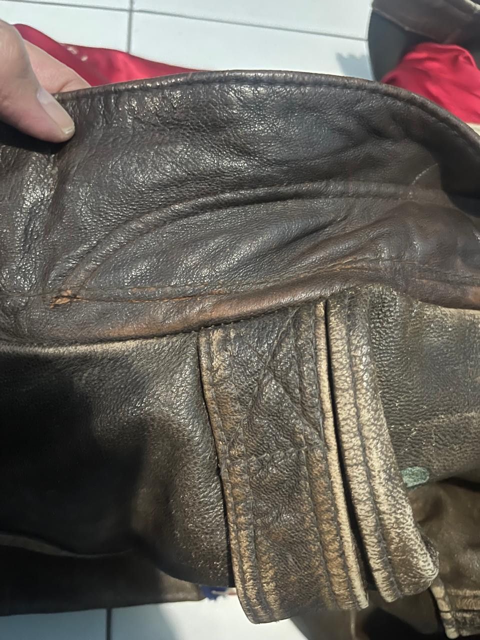 Avirex Avirex Type A2 Leather Flight Jacket Goatskin Flying Tiger Size US XS / EU 42 / 0 - 21 Thumbnail
