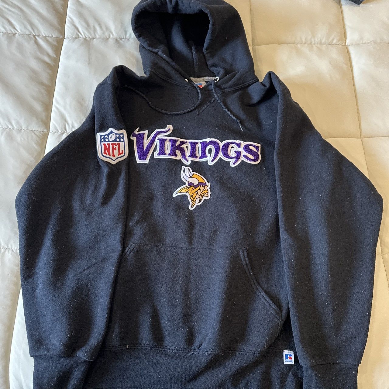 Russell Athletic Vintage Russell Minnesota Vikings hoodie Size US L / EU 52-54 / 3 - 1 Thumbnail