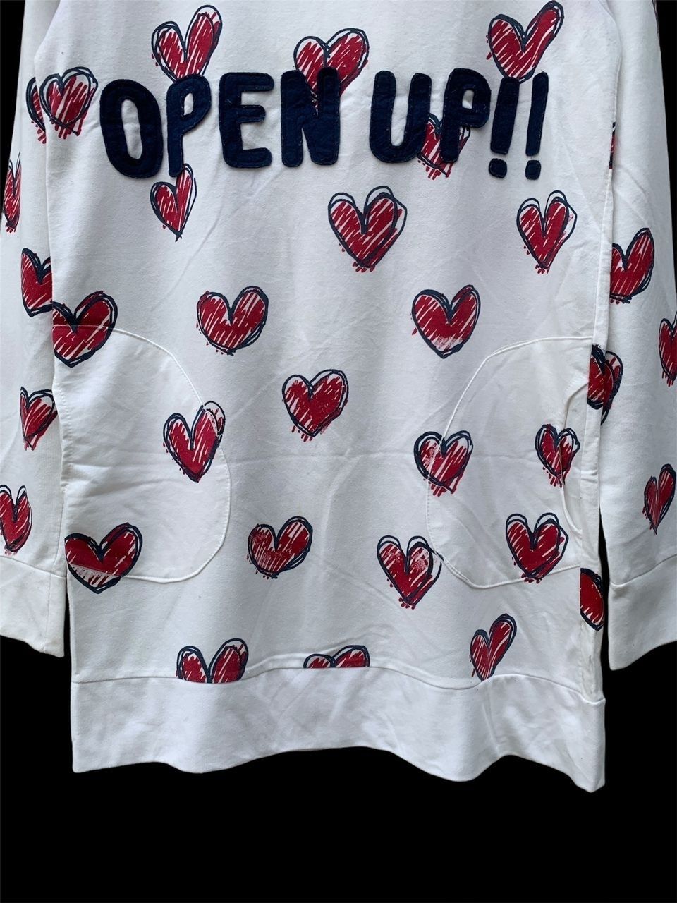 Tsumori Chisato Tsumori Chisato Open Up Love Hoodie Size US M / EU 48-50 / 2 - 11 Thumbnail