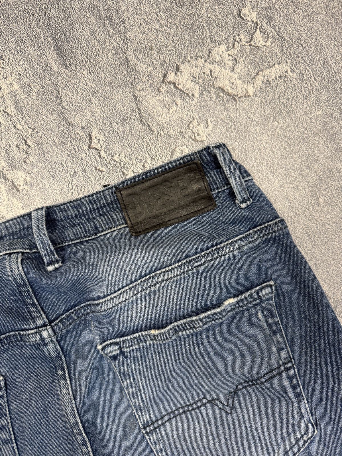 Diesel Vintage Y2K Diesel jeans denim faded stretwear style size 36 Size 25" / US 0 / IT 36 - 13 Thumbnail