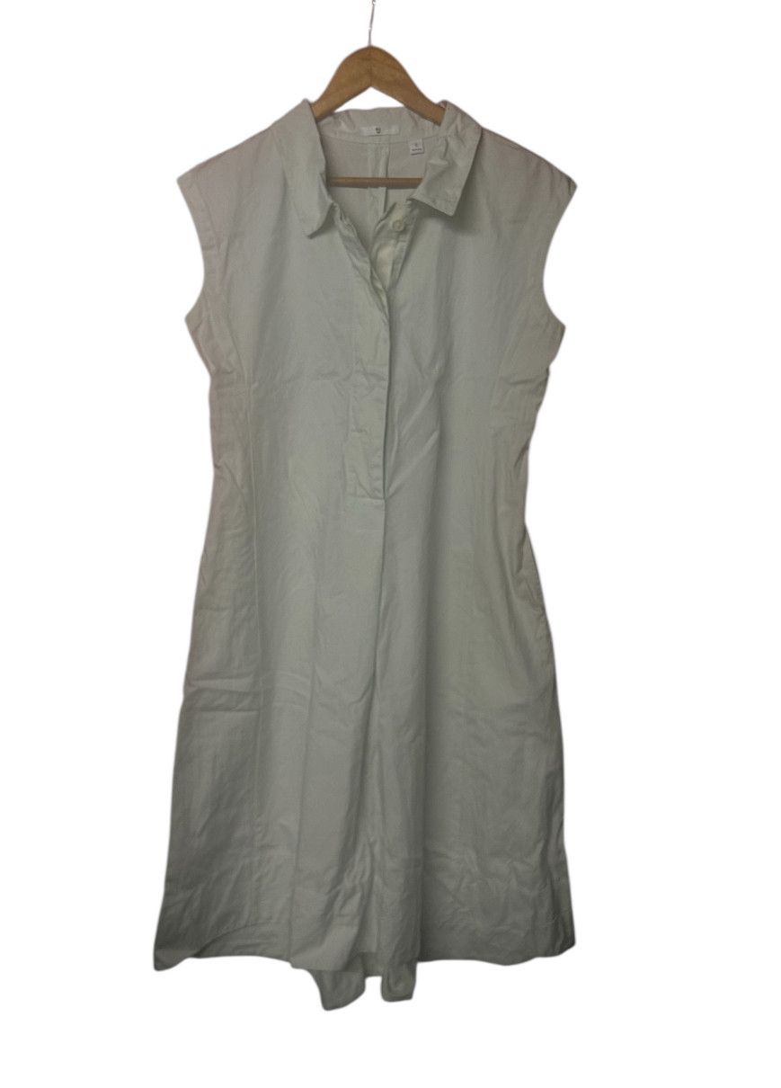 Jil Sander × Uniqlo Jill Sender x Uniqlo light green dress Size S / US 4 / IT 40 - 1 Thumbnail