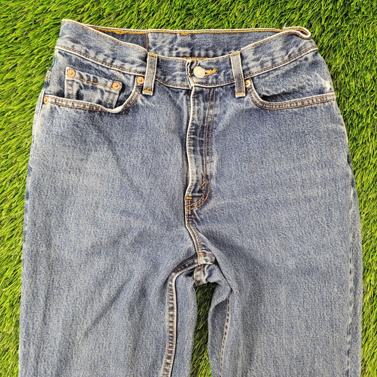 Levi's Vintage LEVIS 512 Slim Tapered Jeans Womens 2 26x31 USA Y2K Size 26" / US 2 / IT 38 - 15 Thumbnail