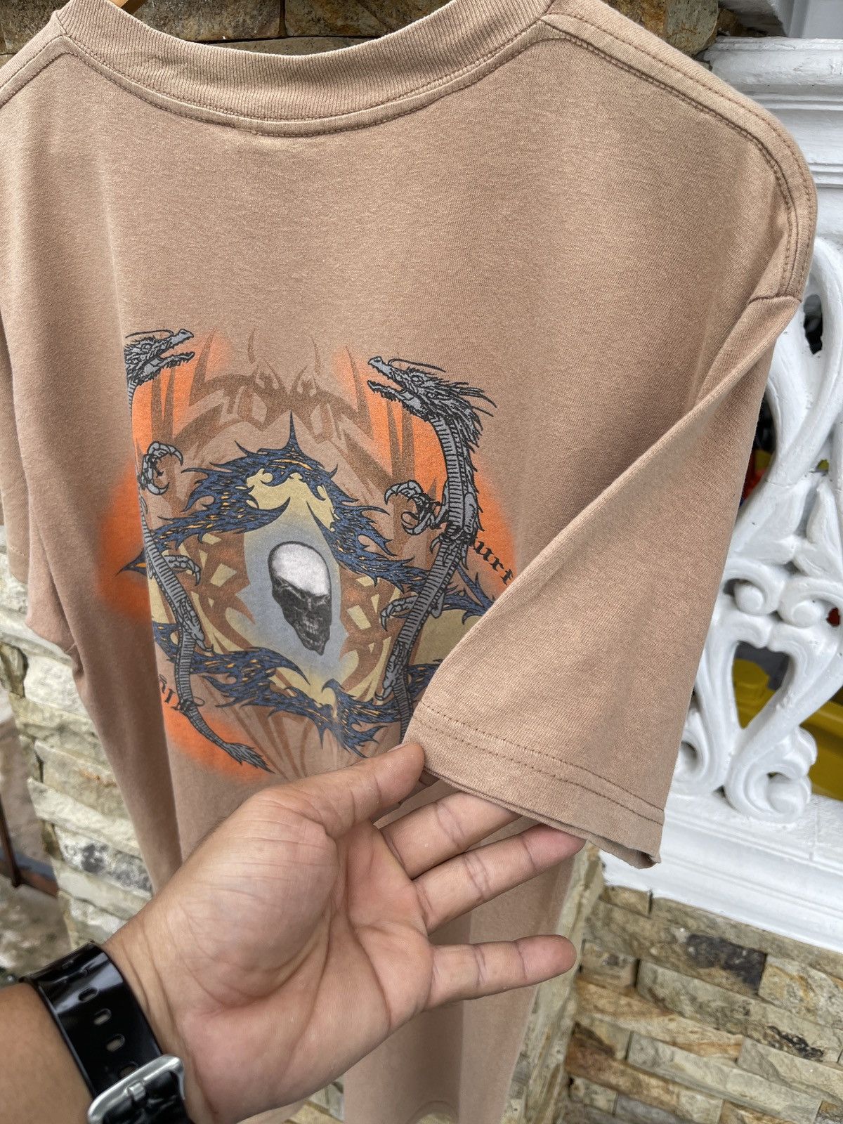 Ron Jon Surf Shop Last Drop🔥Rare🔥Vtg FADED SIDEOUT Dragon Surf Style T Shirt Size US M / EU 48-50 / 2 - 8 Thumbnail