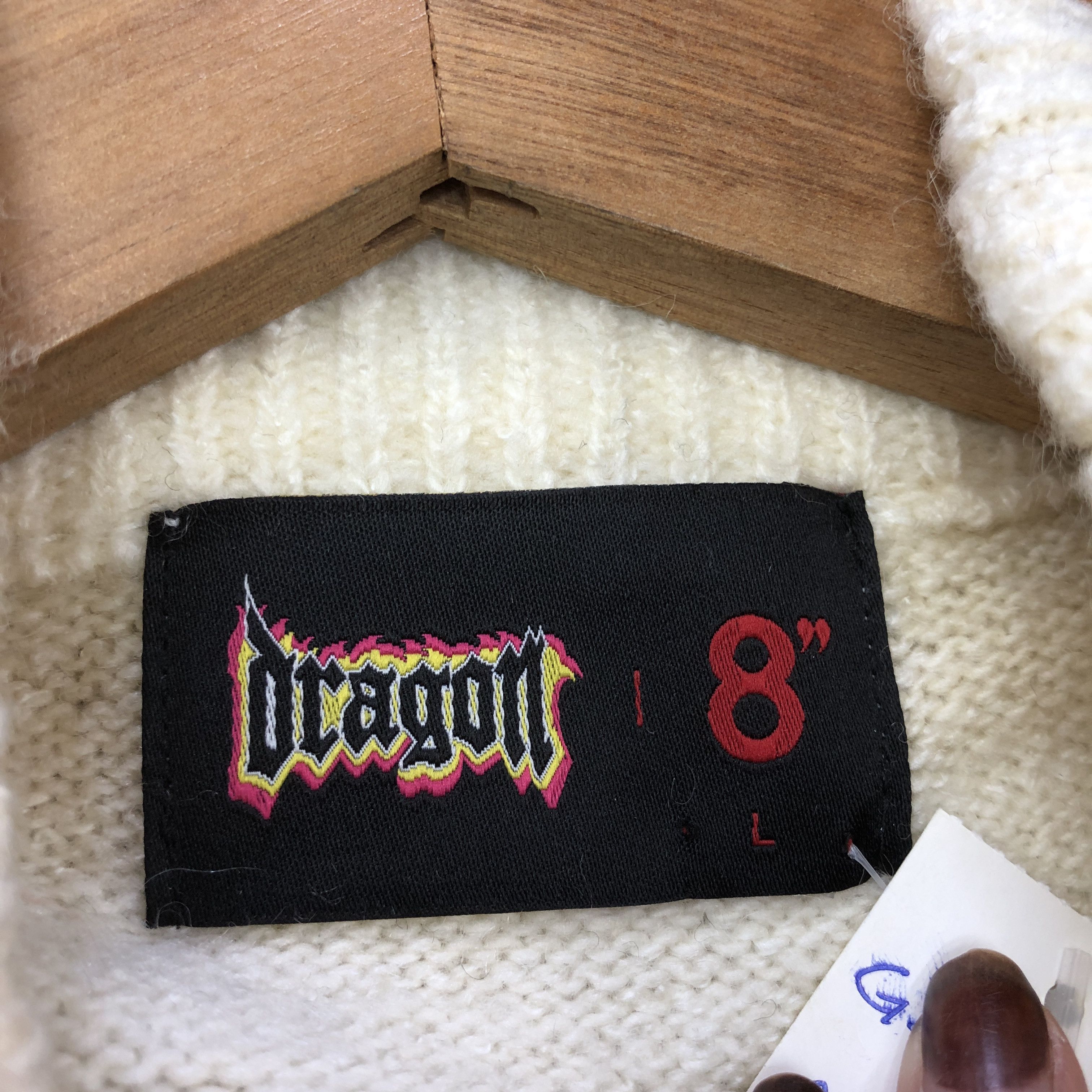 Homespun Knitwear Y2K Dragon 8 Knit Sweater Too Fast to Libe Too Sweatshirt Size US XL / EU 56 / 4 - 7 Thumbnail