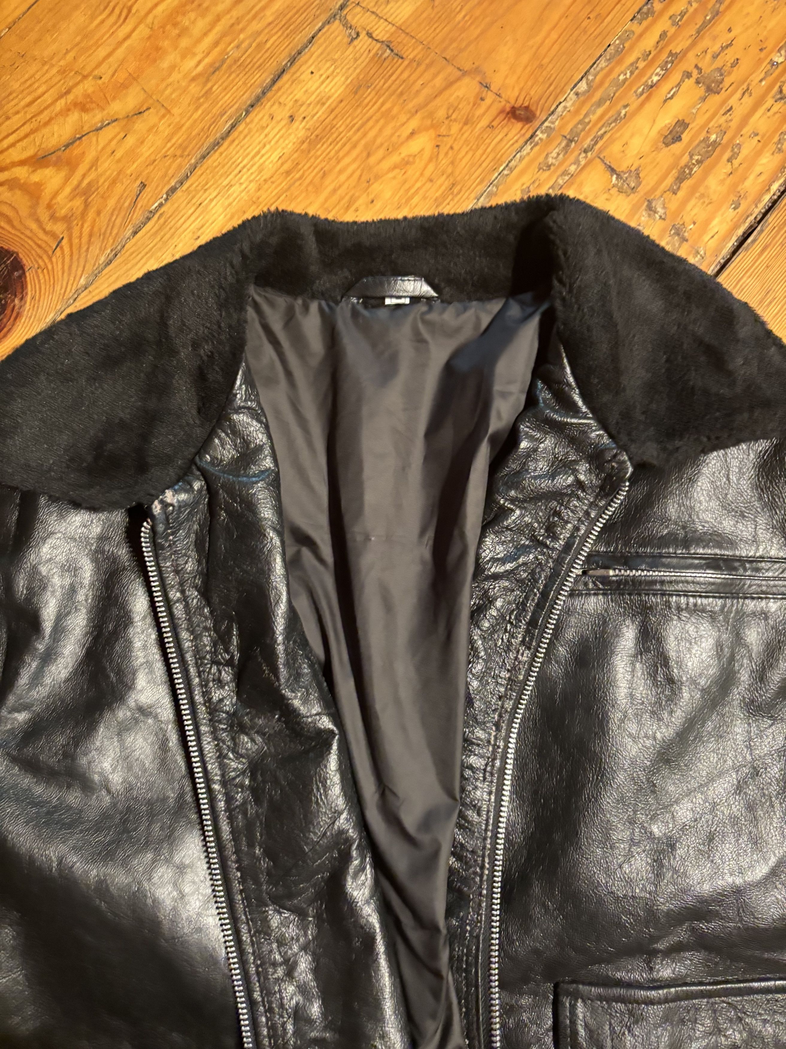Vintage Vintage Leather Jacket Size US L / EU 52-54 / 3 - 2 Thumbnail