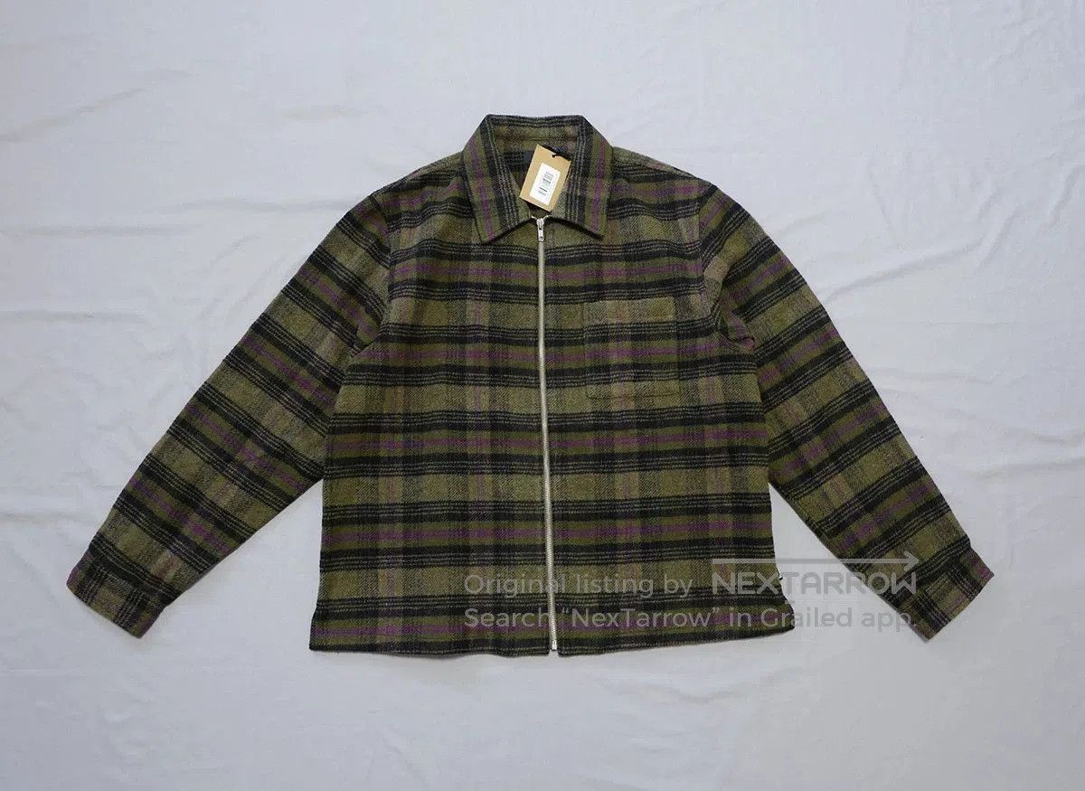 Stussy Stussy Reed Wool Plaid Zip Shirt. Size US XL / EU 56 / 4 - 2 Thumbnail